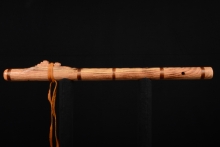 Honey Locust Native American Flute, Medicine Man, Mid G-4, #F29H